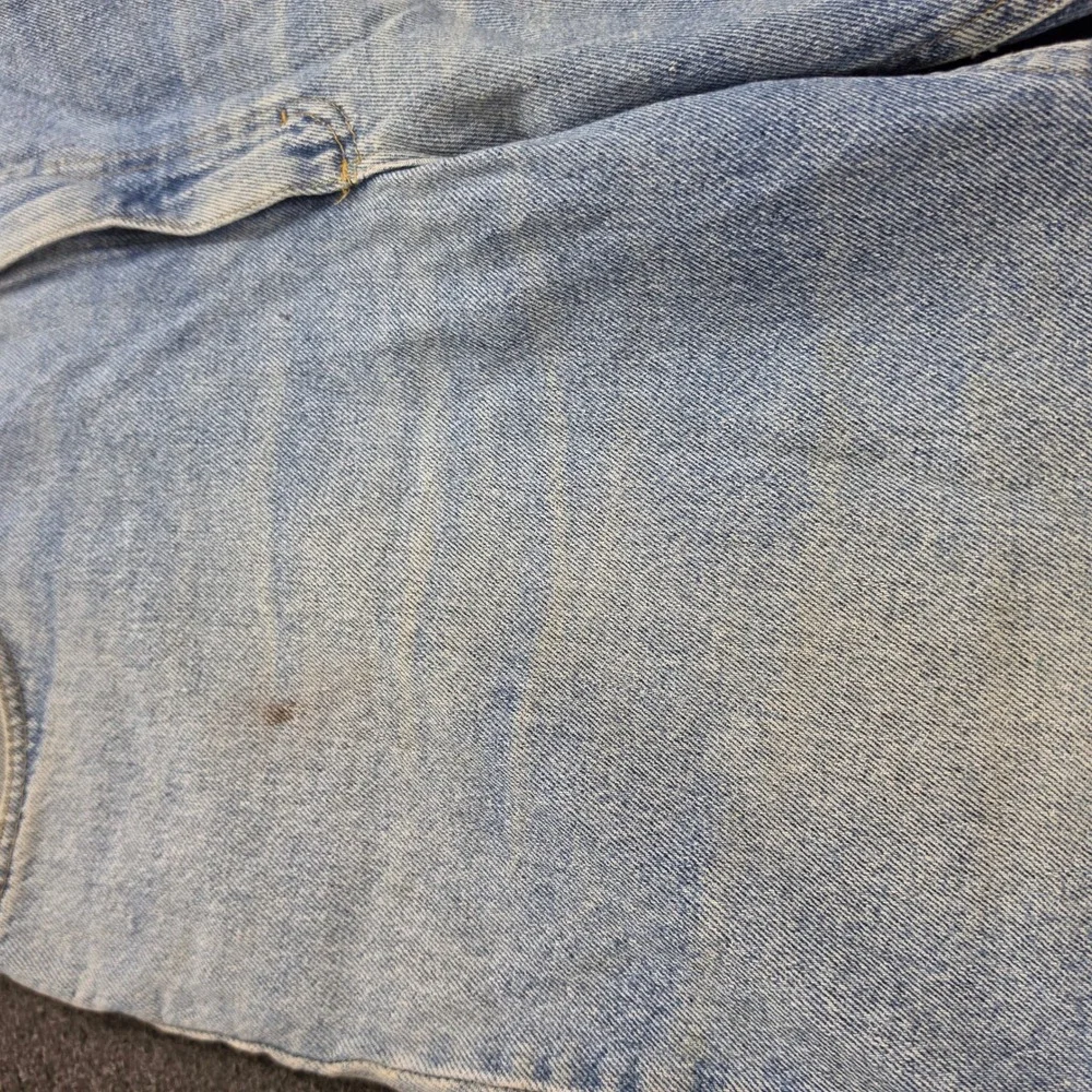 Lee Denim Shorts Mens 42 Blue Vintage Made in USA Jorts Light Wash Cotton 90s